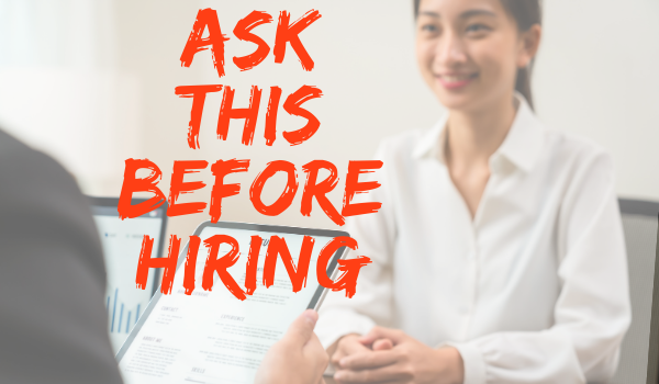 Ask this question before hiring a dental associate